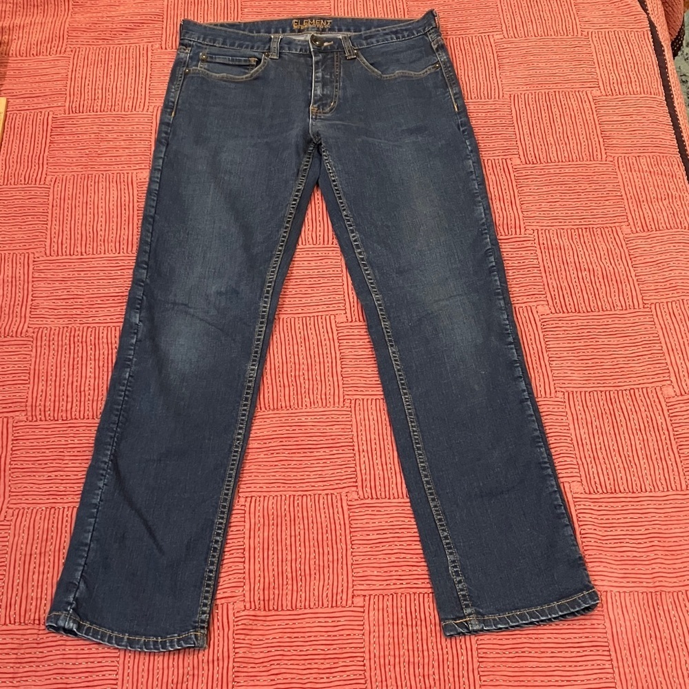 Element W32L30 Desoto Blue Straight men’s Jeans